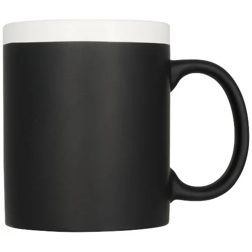 Taza de cerámica de 330 ml escritura tiza 