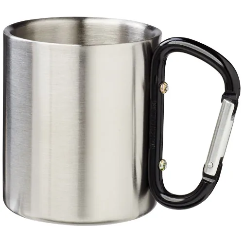 TAZA ISOTÉRMICA DE 200 ML CON MOSQUETÓN ALPS