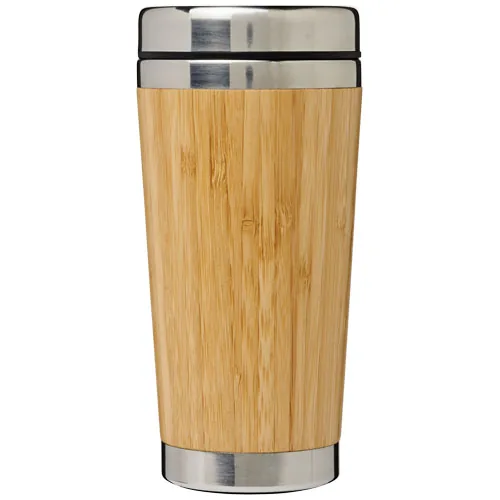 Vaso de 450 ml con exterior de bambú 