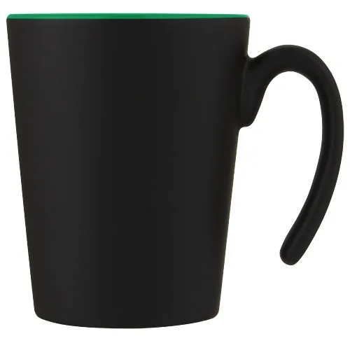 Taza de cerámica con asa de 360 ml 