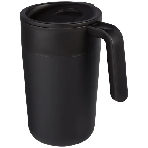 Taza de 400 ml con doble pared reciclada 