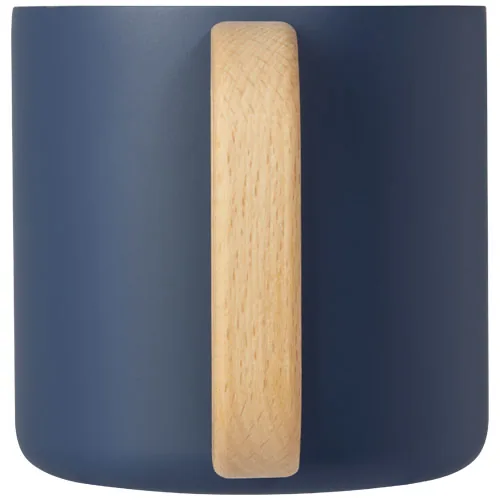 Taza de acero inoxidable reciclado con certificado RCS con aislamiento de cobre de 360 ml 