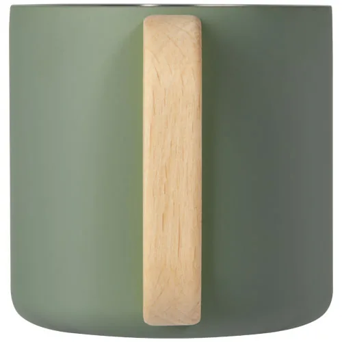 Taza de acero inoxidable reciclado con certificado RCS con aislamiento de cobre de 360 ml 