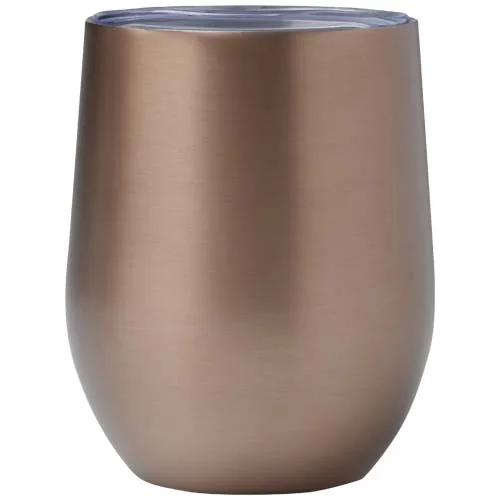 Taza con aislamiento de cobre de 350 ml de acero inóxidable reciclado con certificado RCS 