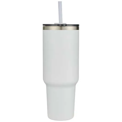 Vaso de cobre de 1200 ml con doble pared, pajita, aislamiento y certificado RCS 