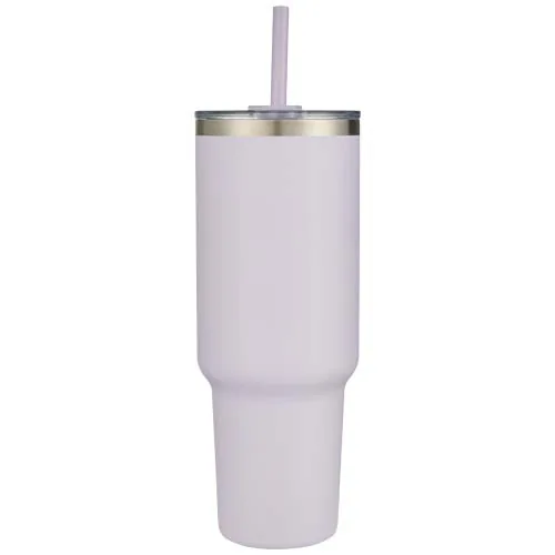 Vaso de cobre de 1200 ml con doble pared, pajita, aislamiento y certificado RCS 