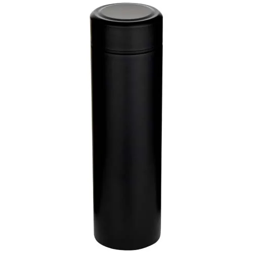 Termo de acero inoxidable de doble pared de 450 ml con colador de té 