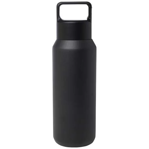 Botella de 600 ml con aislamiento al vacío de cobre en acero inoxidable reciclado con certificado RCS 