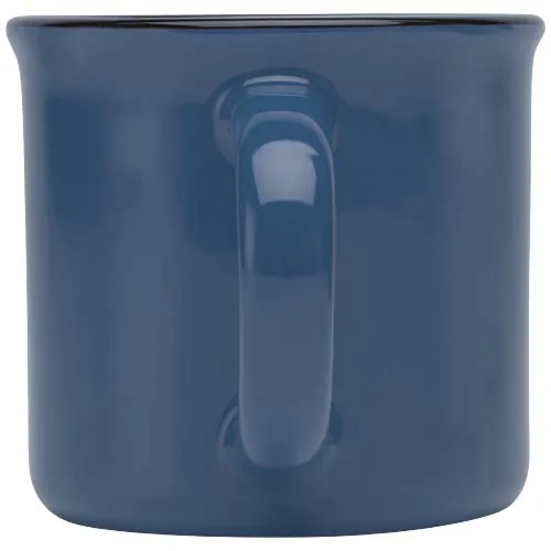 Taza de cerámica de 240 ml “Bari” con acabado brillante