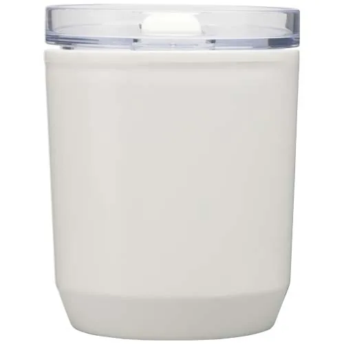 Vaso de doble pared de plástico reciclado de 180 ml 