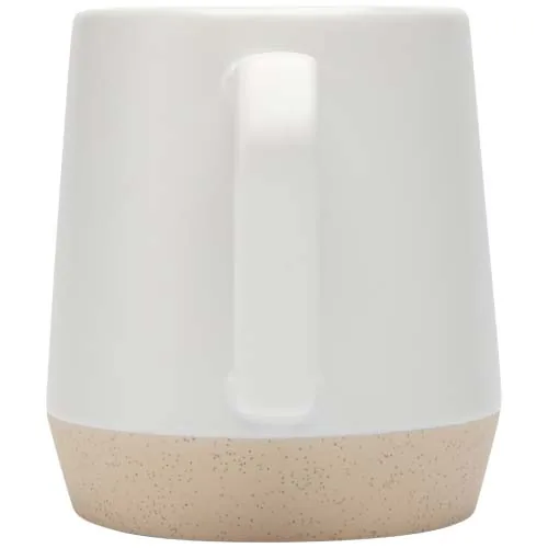 Taza de cerámica de 300 ml con acabado mate 