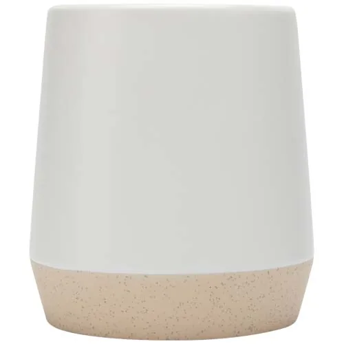 Taza de cerámica de 300 ml con acabado mate 