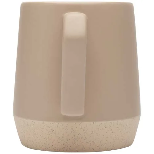 Taza de cerámica de 300 ml con acabado mate 