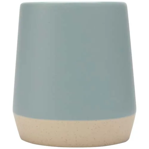 Taza de cerámica de 300 ml con acabado mate 