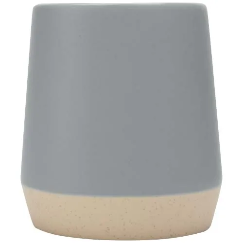 Taza de cerámica de 300 ml con acabado mate 