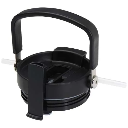 Vaso con aislamiento al vacío de cobre de acero inoxidable reciclado certificado RCS de 900 ml y con tapa de doble función 