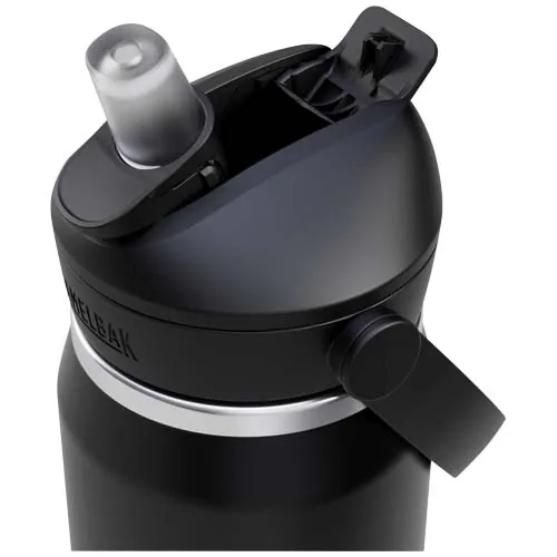 Botella de 740 ml de acero inoxidable con pajita abatible 