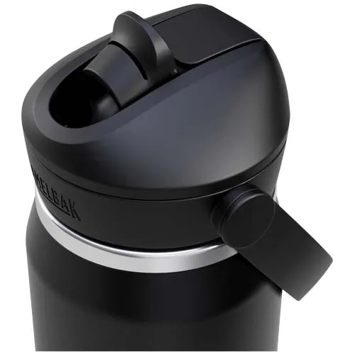 Botella de 740 ml de acero inoxidable con pajita abatible 