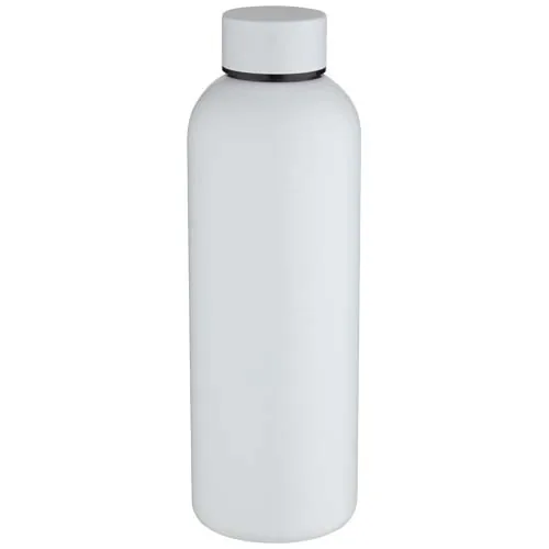 Botella de agua de 750 ml de acero inoxidable reciclado con pared simple y certificado RCS 