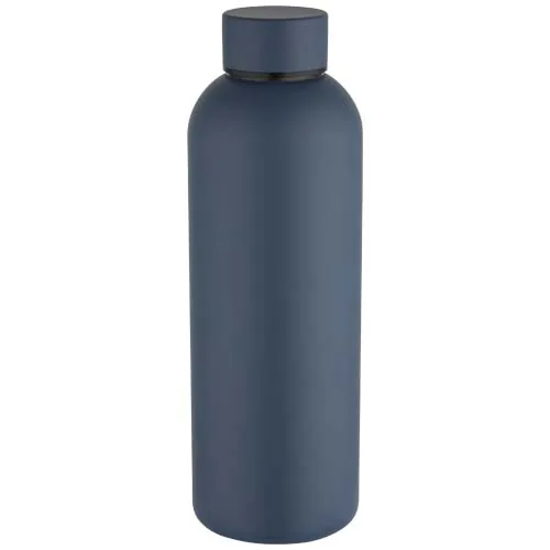 Botella de agua de 750 ml de acero inoxidable reciclado con pared simple y certificado RCS 