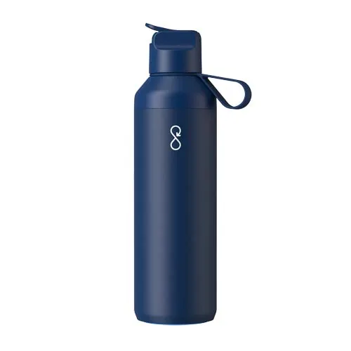 azul océano Botella Ocean Peak GO 710 ml Botella de agua de acero inoxidable reciclado