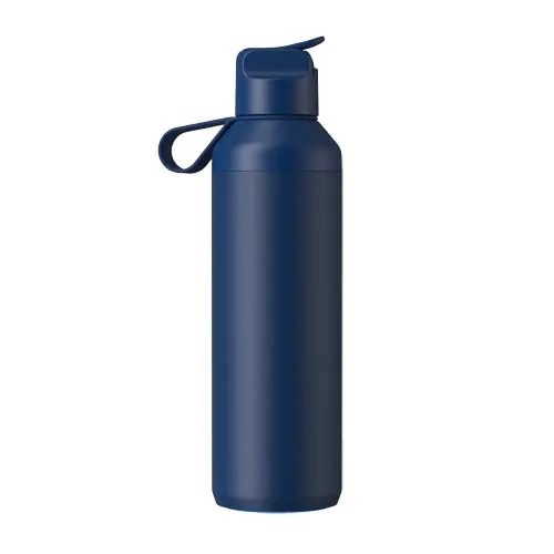 azul océano Botella Ocean Peak GO 710 ml Botella de agua de acero inoxidable reciclado
