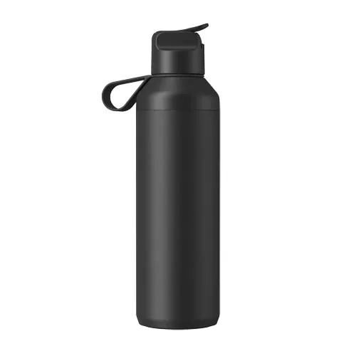 negro obsidiana Botella Ocean Peak GO 710 ml Botella de agua de acero inoxidable reciclado