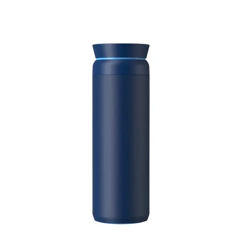 azul océano Vaso de acero inoxidable reciclado Ocean Bottle Peak Brew 590 ml