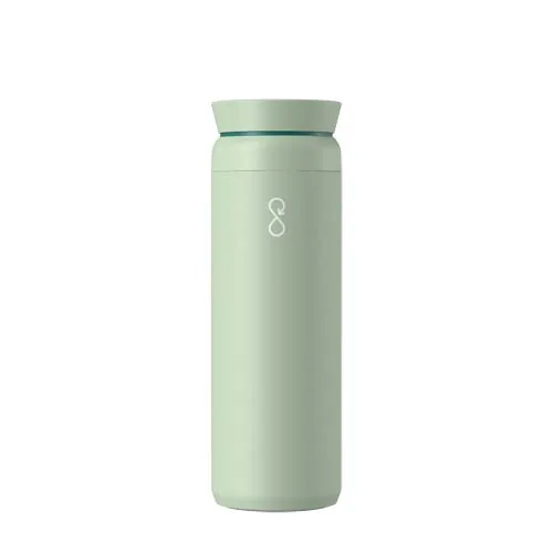 verde claro Vaso de acero inoxidable reciclado Ocean Bottle Peak Brew 590 ml