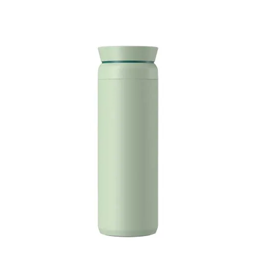 verde claro Vaso de acero inoxidable reciclado Ocean Bottle Peak Brew 590 ml