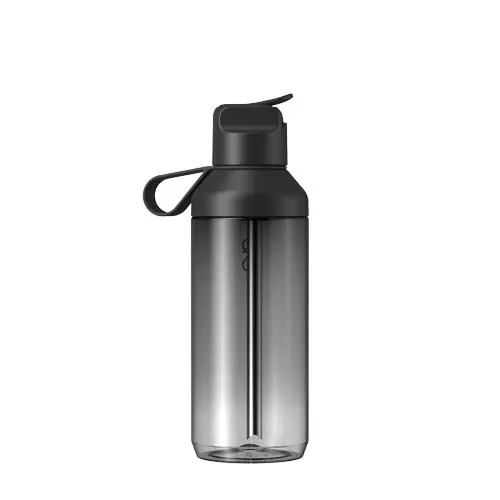 negro obsidiana Botella Océano GO Transparente 710 ml