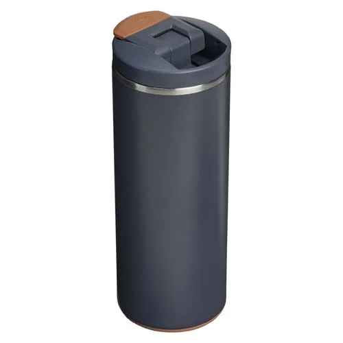 azul intermedio Vaso de viaje de 350 ml Stanley Transit Fliptop