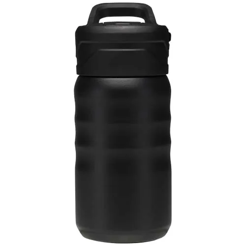 Botella deportiva Knox de 350 ml de acero inoxidable de doble pared reciclado RCS con pajita abatible