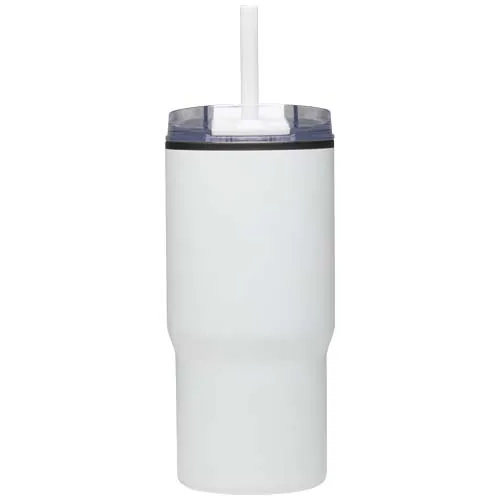 Vaso térmico de doble pared reciclado RCS de 540 ml de Westin con pajita