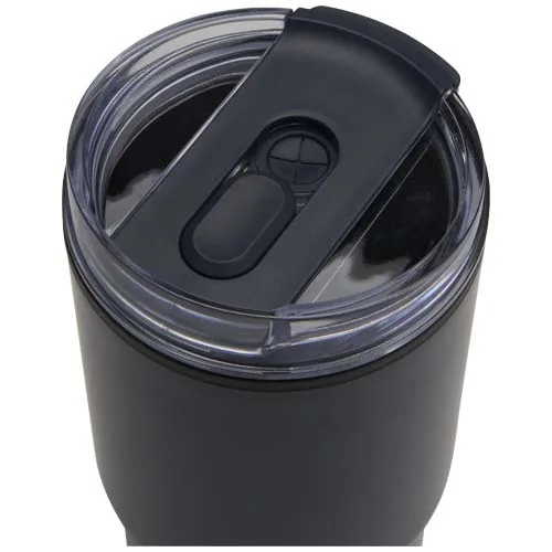 azul marino Vaso térmico de doble pared reciclado RCS de 540 ml de Westin con pajita
