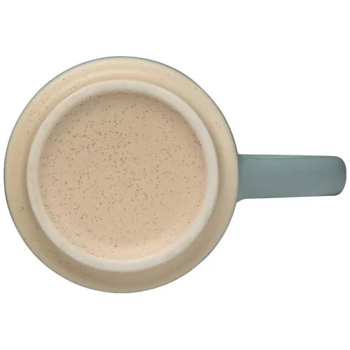 azul arrecife Taza de cerámica apilable Camilla de 180 ml con acabado mate