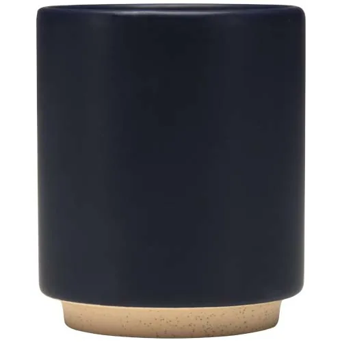azul marino Taza de cerámica apilable Camilla de 180 ml con acabado mate
