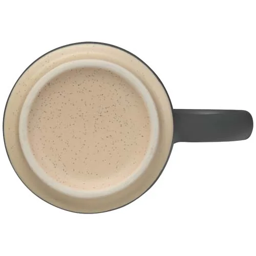 gris Taza de cerámica apilable Camilla de 180 ml con acabado mate