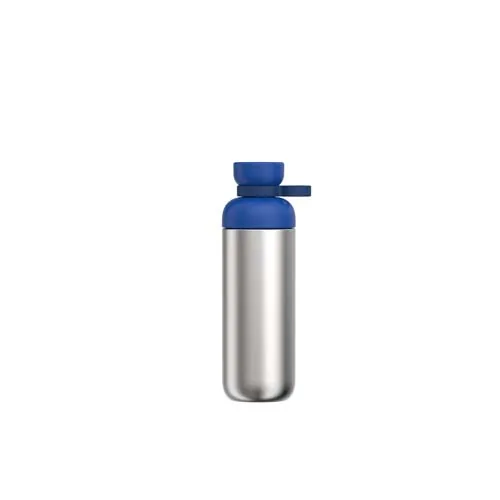 azul vivo Botella de agua de 700 ml