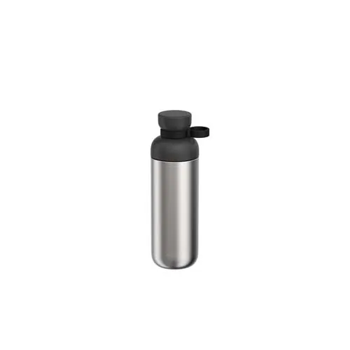 negro intenso Botella de agua de 700 ml