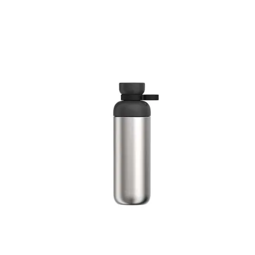 negro intenso Botella de agua de 700 ml