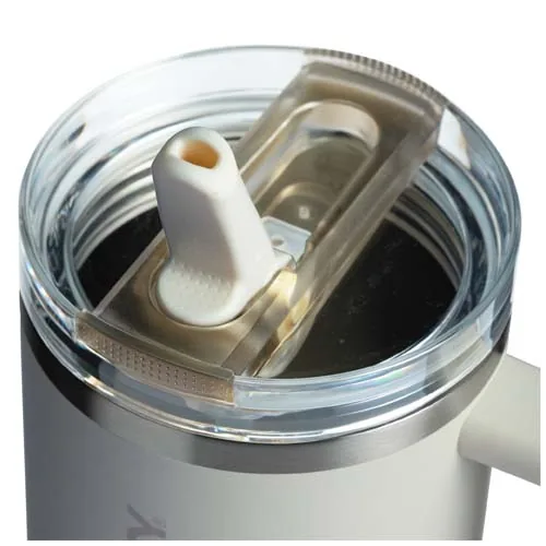 Vaso Stanley Quencher® ProTour 1180 ml de acero inoxidable reciclado aislado con pajita abatible