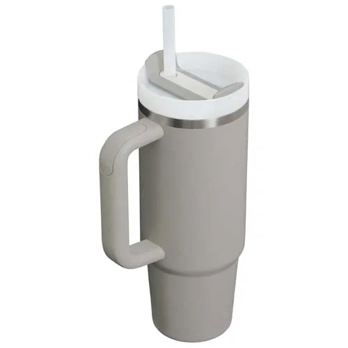 gris Vaso aislado de acero inoxidable reciclado Stanley Quencher® H2.0 FlowState™ 890 ml