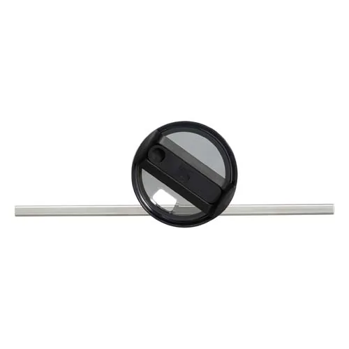 negro intenso Vaso aislado de acero inoxidable reciclado Stanley Quencher® H2.0 FlowState™ 890 ml