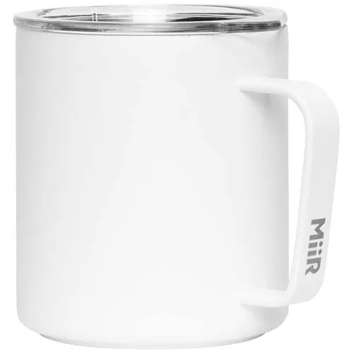 TAZA DE ACAMPADA MIIR DE ACERO INOXIDABLE CON AISLAMIENTO AL VACÍO, DE 354 ML