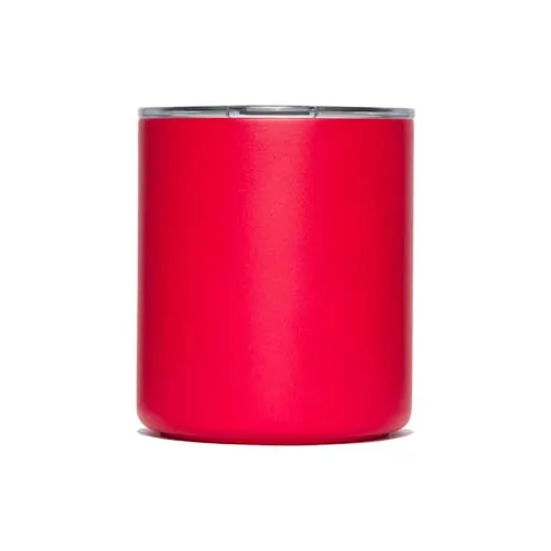 rojo Taza de acampada MiiR de acero inoxidable con aislamiento al vacío, de 354 ml