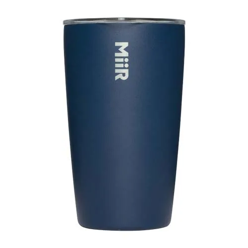 azul oscuro Vaso de acero inoxidable con aislamiento al vacío MiiR de 354 ml