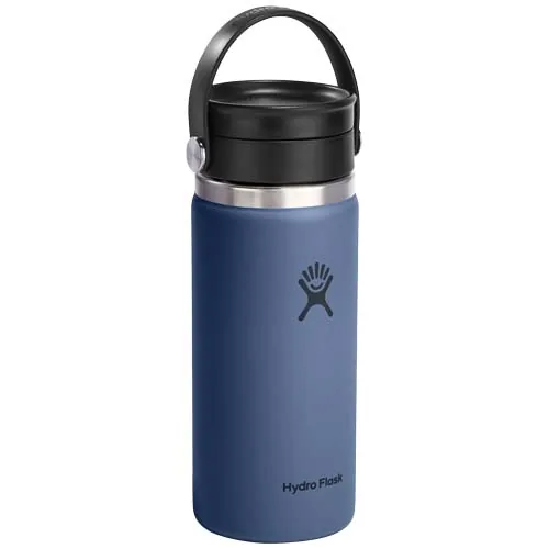 VASO TÉRMICO DE ACERO INOXIDABLE HYDRO FLASK DE BOCA ANCHA, 473 ML, CON TAPA FLEX SIP™