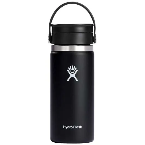 Vaso térmico de acero inoxidable Hydro Flask de boca ancha, 473 ml, con tapa Flex Sip™