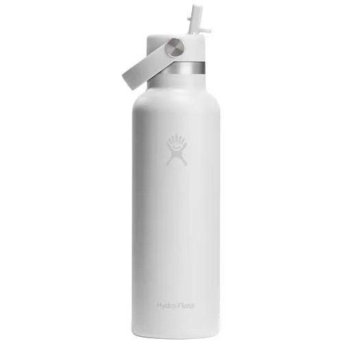 Botella de agua térmica de acero inoxidable Hydra Flask, boca estándar, 621 ml